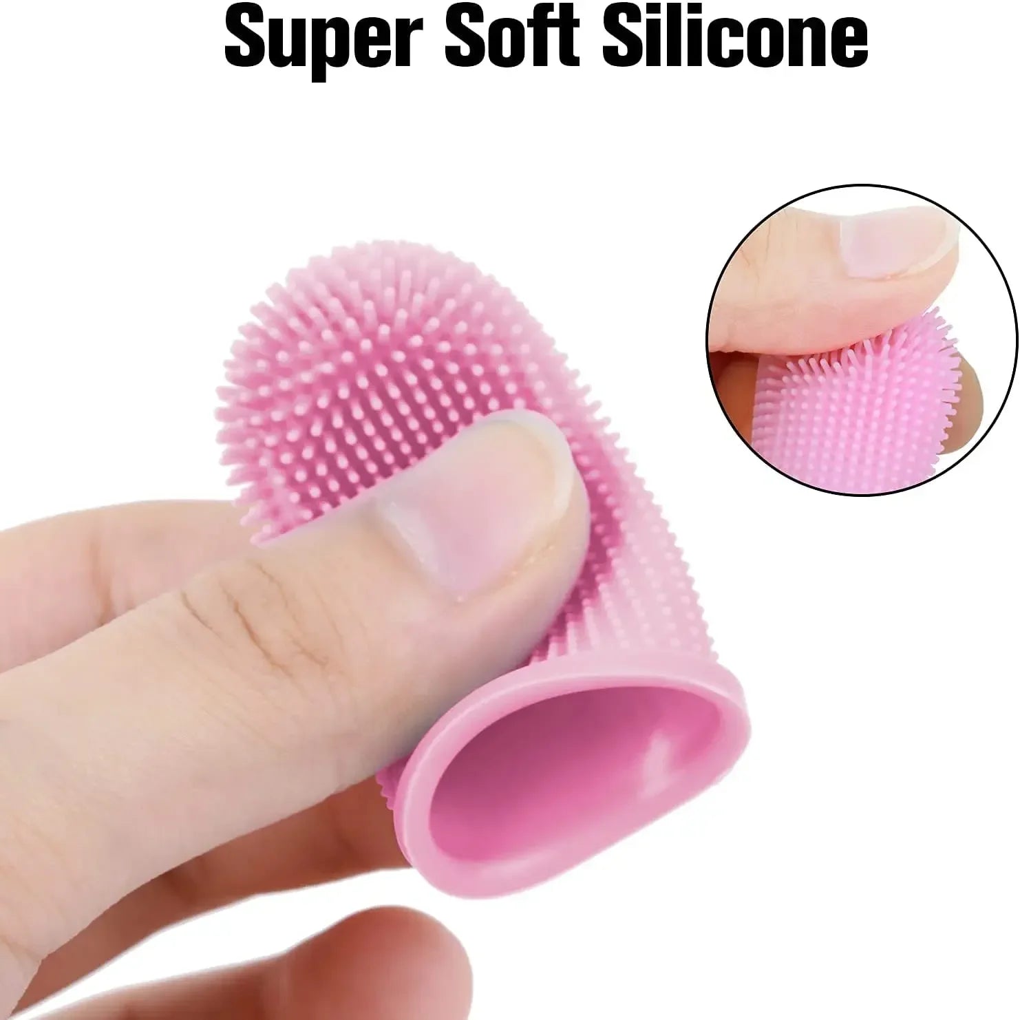 Silicone Finger Toothbrush for Dogs & Cats